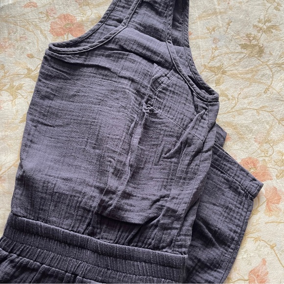 Poplinen Jameela Organic Cotton Jumpsuit - Grey - Size 1X - Like new - Picture 12 of 16